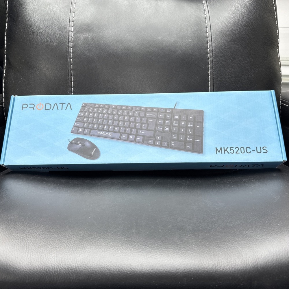 ProData‎ USB Wired Keyboard and Mouse Combo MK520C-US